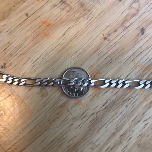 Sterling figaro chain “20